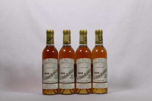 (4) 2005 Chateau La Tour Blanche 375ml