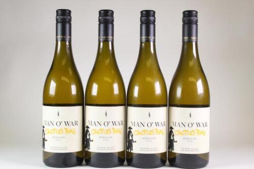 (4) 2014&nbsp;Man o' War Cactus Bay Semillon, Waiheke *