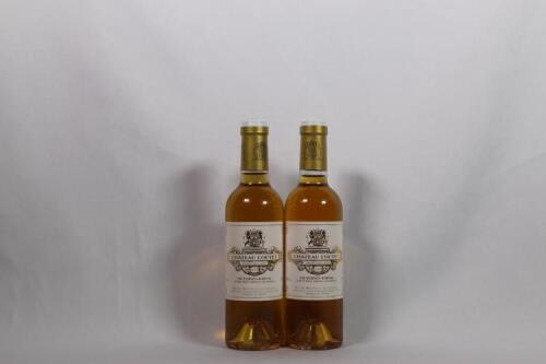 (2) 2009 Chateau Coutet 375ml