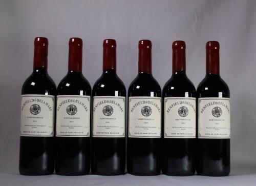 (6) 2003 Benfield & Delamere Cabernet Sauvignon/Merlot, Martinborough