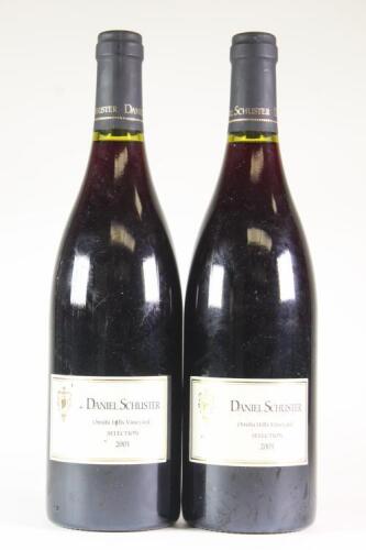 (2) 2001 Daniel Schuster Omihi Hills Pinot Noir, North Canterbury