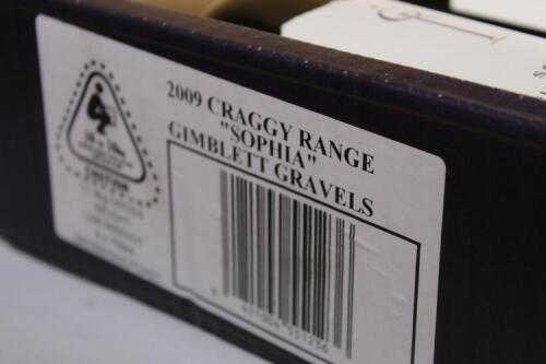 (6) 2009 Craggy Range Sophia Merlot, Gimblett Gravels
