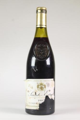 (1) 1987 Delas Saint Espirit Cote du Rhone