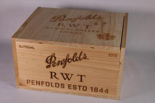 (6) 2013 Penfolds RWT Shiraz, Barossa SA