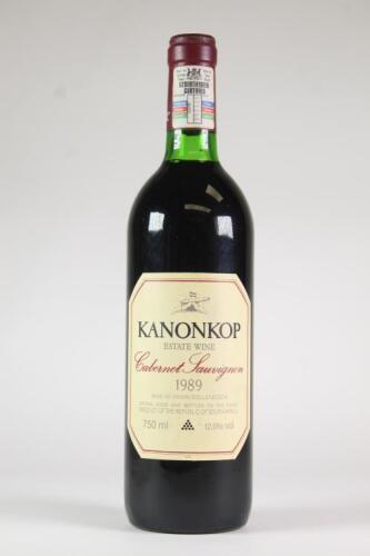 (1) 1989 Kanonkop Cabernet Sauvignon, Stellenbosch South Africa