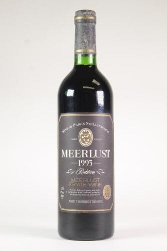 (1) 1993 Meerlust Rubicon, Stellenbosch South Africa