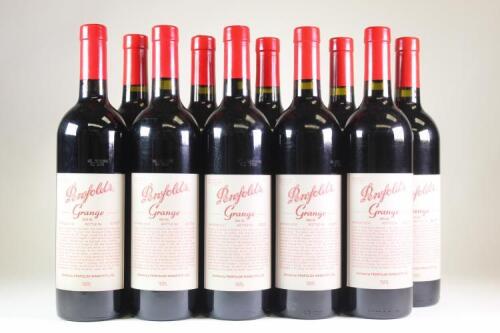 Penfolds Grange 2005 - 2014 : 10 bottles in one lot