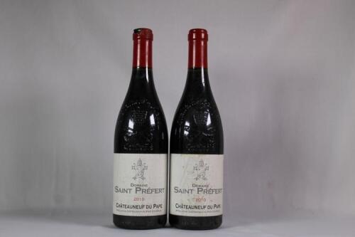 (2) 2010 St Prefert Chateauneuf du Pape
