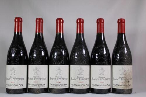 (6) 2010 St Prefert Chateauneuf du Pape