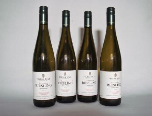 (4) 2012 Felton Road Bannockburn Riesling, Bannockburn Central Otago