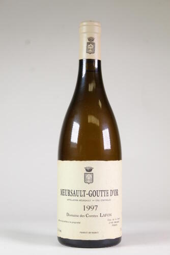 (1) 1997 Domaine des Comtes Lafon Meursault-Goutte d'Or 1er Cru, Cote de Beaune