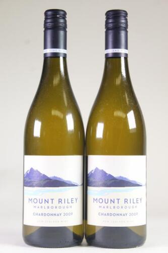 (2) 2009 Mount Riley Chardonnay, Marlborough