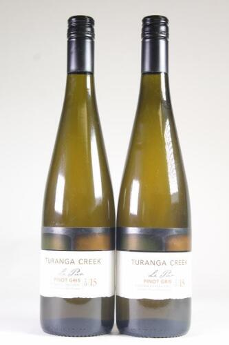 (2) 2015 Turanga Creek Le Pur Pinot Gris, Whitford