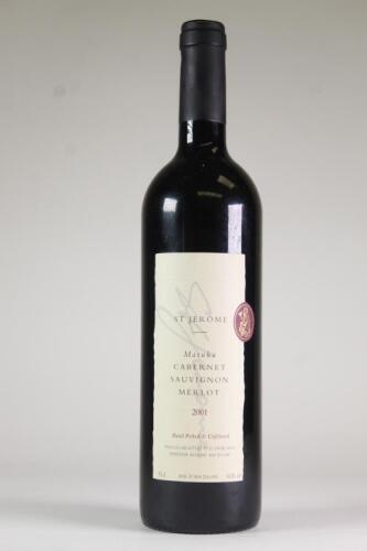(1) 2001 St Jerome Matuka Cabernet Sauvignon/Merlot, Henderson