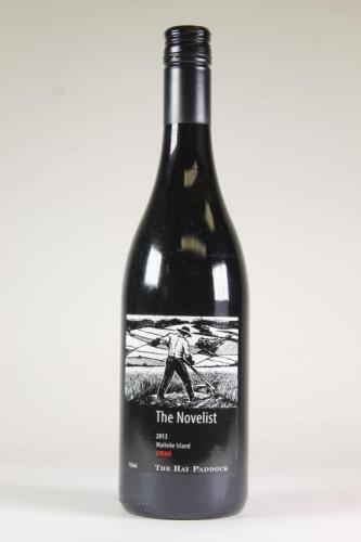 (1) 2013 The Hay Paddock The Novelist Syrah, Waiheke