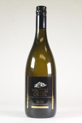 (1) 2003 Waitiri Creek Chardonnay, Central Otago