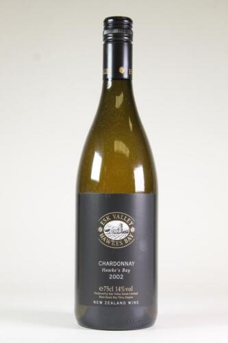 (1) 2002 Esk Valley Chardonnay, Hawkes Bay