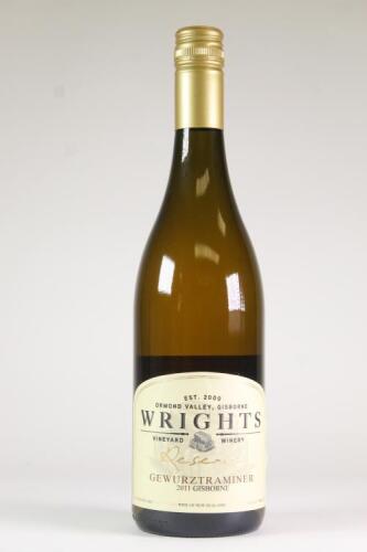 (1) 2011 Wright's Reserve Gewurztraminer, Gisborne