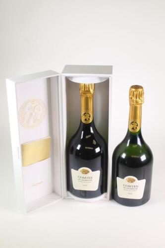 (2) 2006 Taittinger Comtes de Champagne Blanc de Blanc