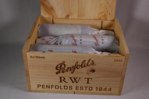 (6) 2013 Penfolds RWT Shiraz, Barossa SA