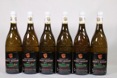 (6) 2011 Mont Redon Chateauneuf du Pape Blanc, Rhone