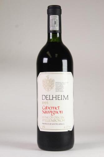 (1) 1995 Delheim Cabernet Sauvignon, Stellenbosch South Africa