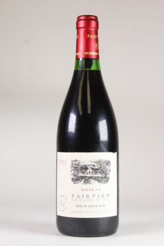 (1) 1991 Fairview Shiraz, Paarl South Africa