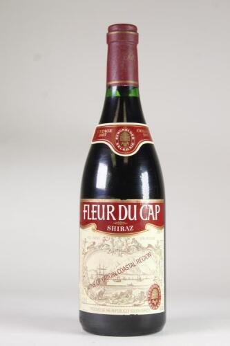 (1) 1987 Fleur du Cap Shiraz, Coastal Region South Africa