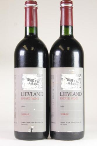 (2) 1995 Lievland Shiraz, Stellenbosch South Africa