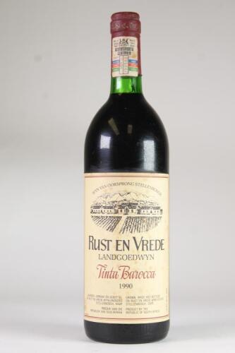 (1) 1990 Rust en Vrede Tinta Barocca, Stellenbosch South Africa
