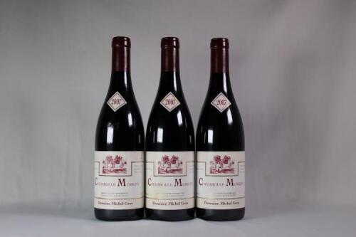(3) 2007 Domaine Michel Gros Chambolle Musigny, Cote de Nuits