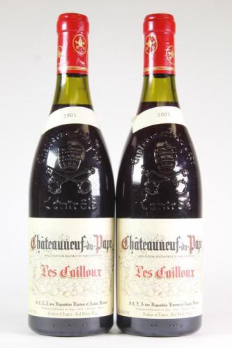 (2) 2001 Lucien et Andre Brunel les Cailloux Chateauneuf du Pape