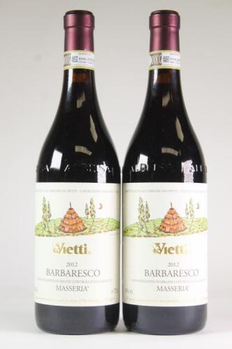(2) 2012 Vietti Masseria Barbaresco, Piedmont