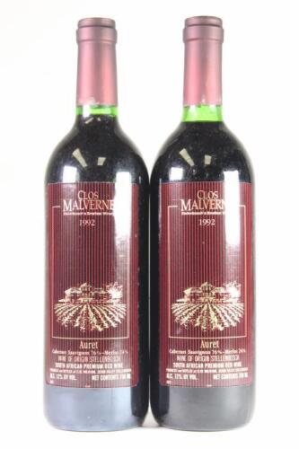 (2) 1992 Clos Malverne Auret, Stellenbosch South Africa