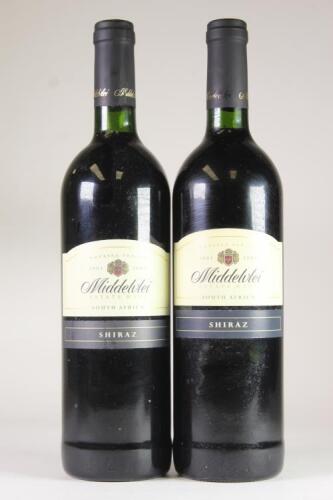 (2) 2001 Middelvlei Shiraz, Stellenbosch South Africa