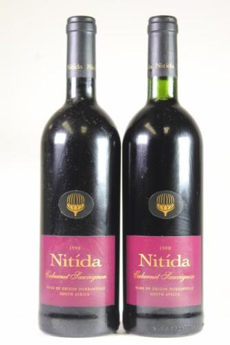 (2) 1998 Nitida Cabernet Sauvignon, Durbanville South Africa