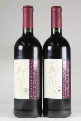 (2) 1999 Ruitersvlei Cabernet Sauvignon/Merlot, Paarl South Africa