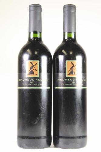 (2) 2001 Windmeul Kelder Cabernet Sauvignon, Coastal Region South Africa