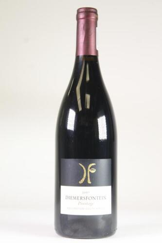 (1) 2007 Diemersfontein Pinotage, Wellington South Africa