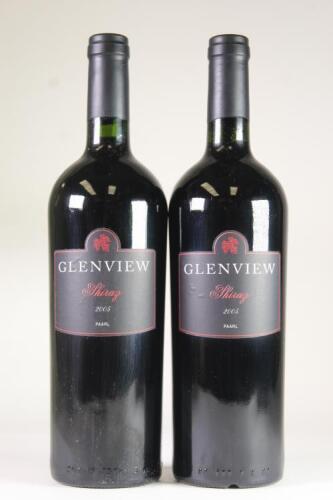 (2) 2005 Glenview Shiraz, Paarl South Africa