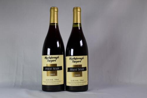(2) 1995 Martinborough Vineyards Pinot Noir, Martinborough