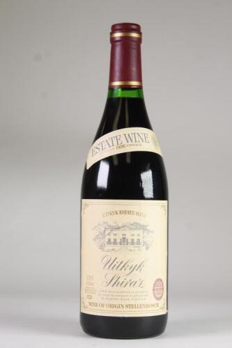 (1) 1986 Uitkyk Shiraz, Stellenbosch South Africa