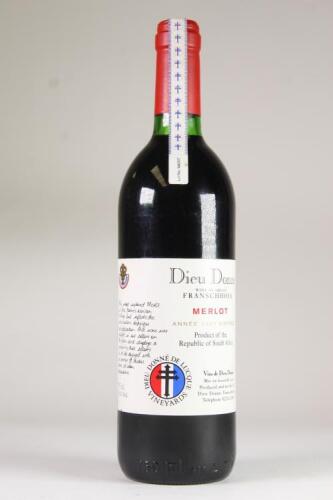 (1) 1993 Dieu Donne Merlot, Franschhoek South Africa