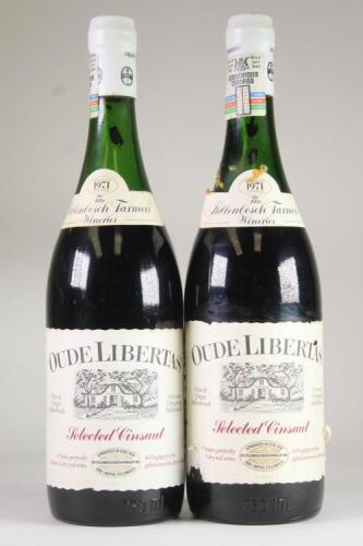 (2) 1971 Oude Libertas Selected Cinsaut, Stellenbosch South Africa
