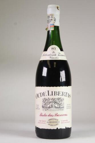 (1) 1971 Oude Libertas Tinta das Baroccas, Stellenbosch South Africa
