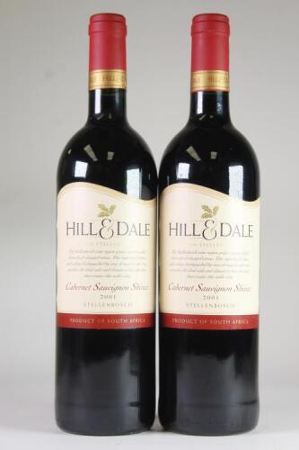 (2) 2001 Hill & Dale Cabernet Sauvignon/Shiraz, Stellenbosch South Africa