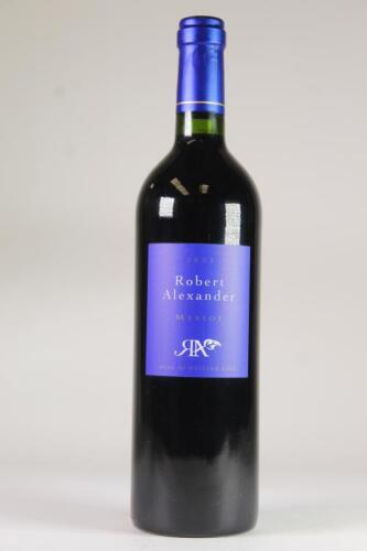 (1) 2003 Robert Alexander Merlot, Stellenbosch South Africa
