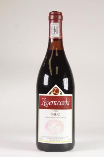 (1) 1989 Zevenwacht Shiraz, Stellenbosch South Africa