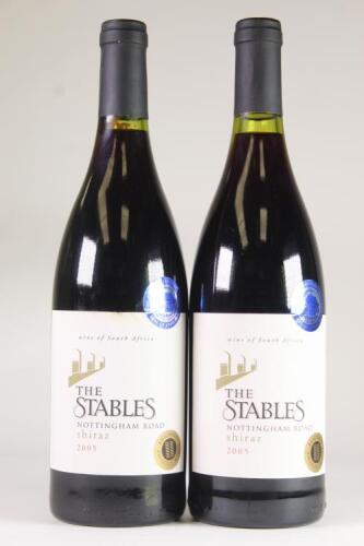(2) 2005 The Stables Shiraz, Western Cape South Africa