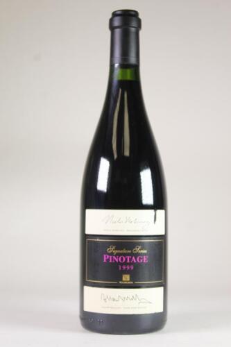 (1) 1999 Woolworths Signature Series Pinotage, Walker Bay South Africa